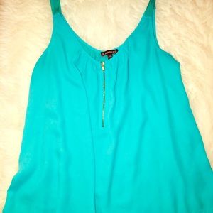 Express Mint Blouse Tank